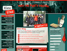 Tablet Screenshot of kievstag.com